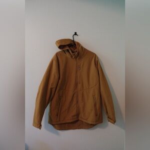 ALL IN MOTION BROWN PUFFER JACKET WINTER COAT XL